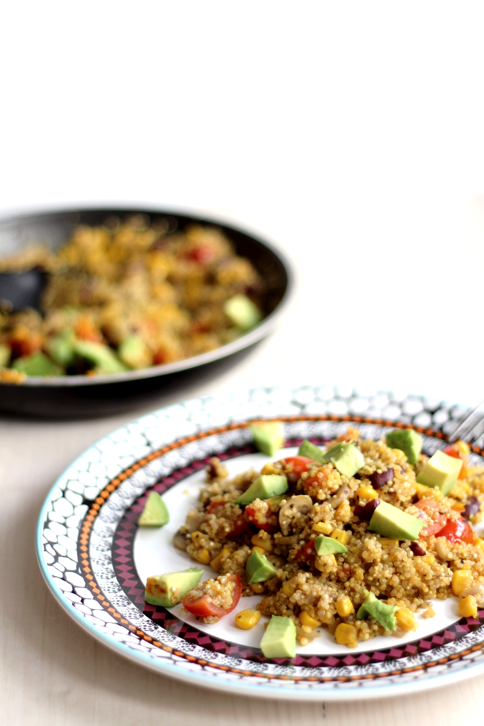 One Pan Quinoa