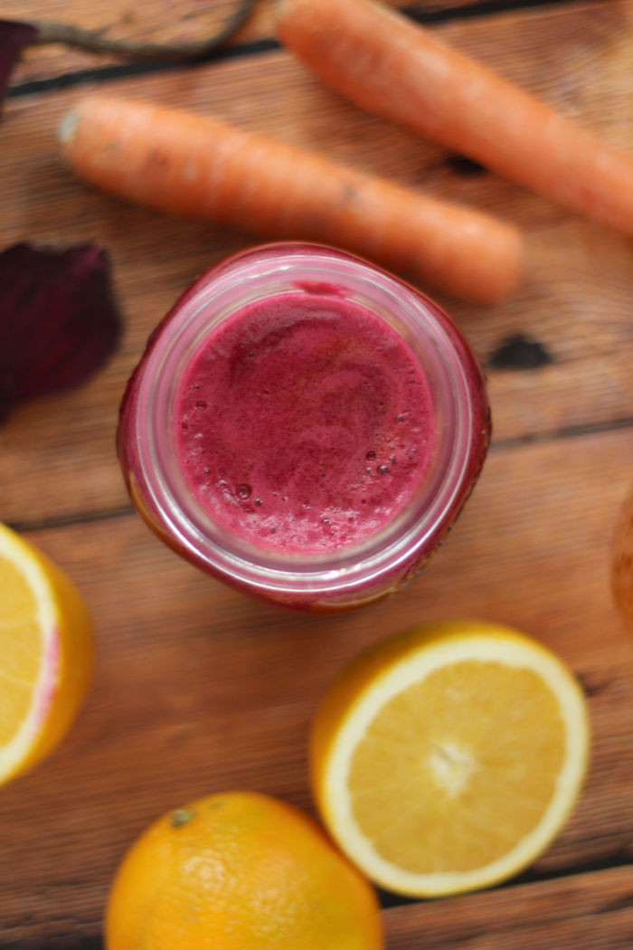 Beet Apple Orange Juice