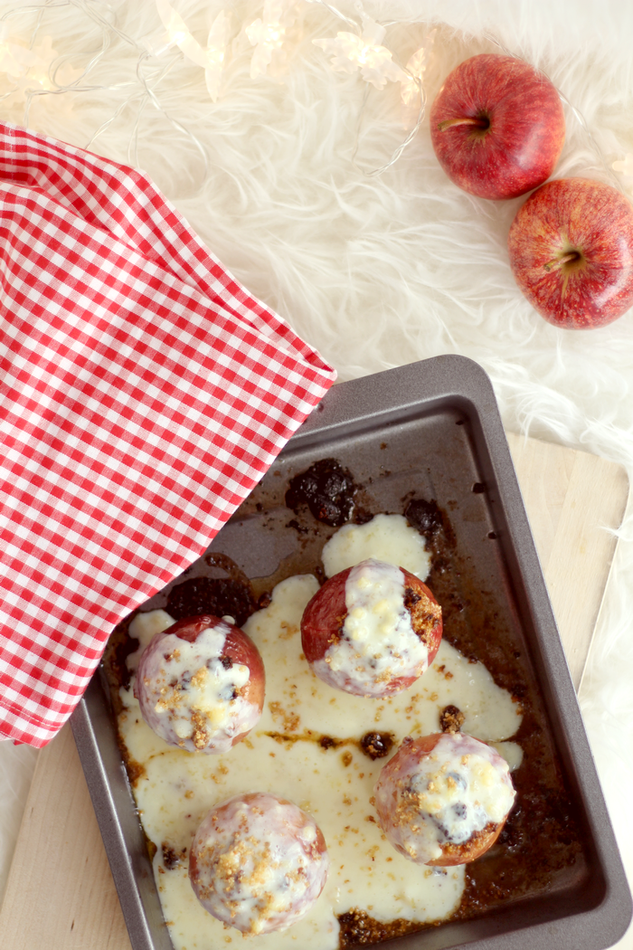 bratapfel mit vanillesoße