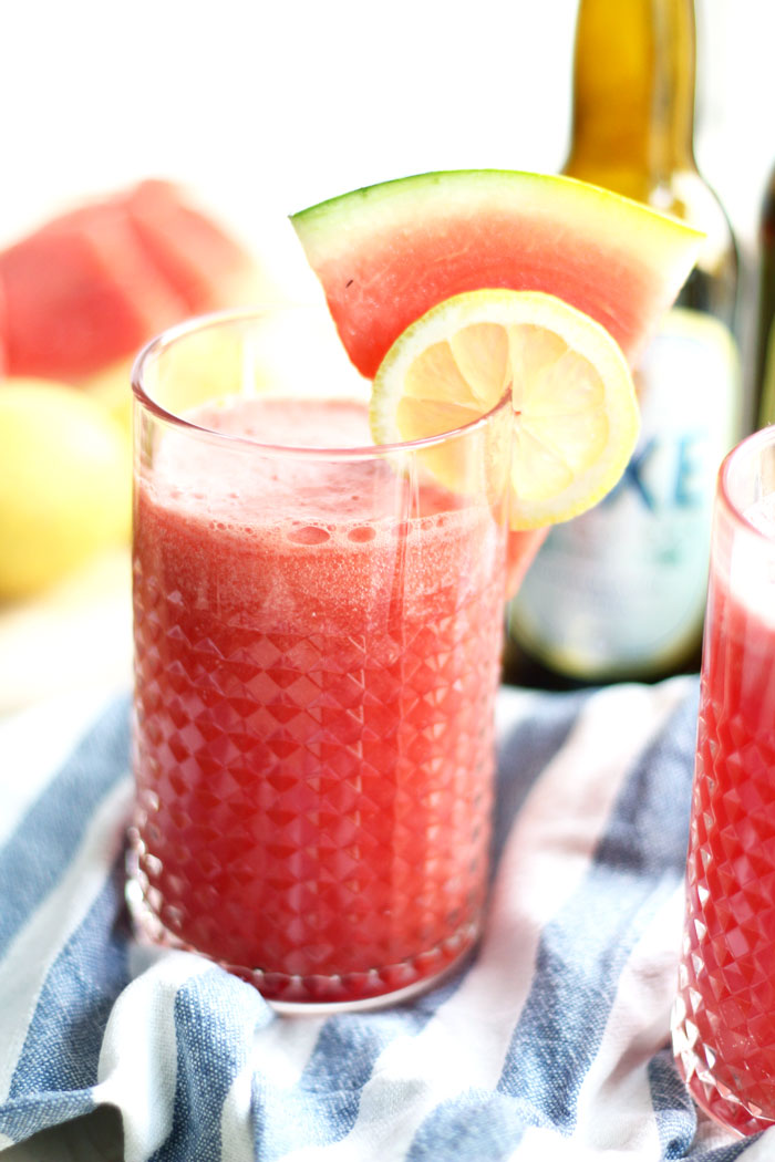 Rezept: Wassermelonen Radler - Recipe: Watermelon Shandy // provinzkindchen.com 