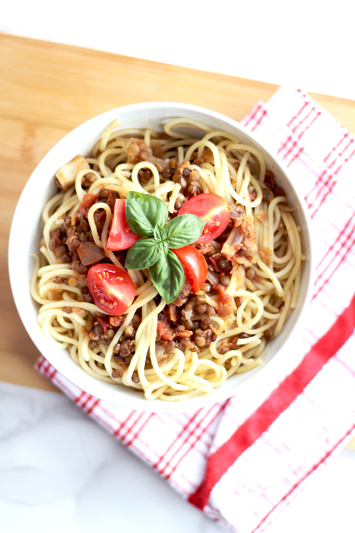 veggie bolognese 4