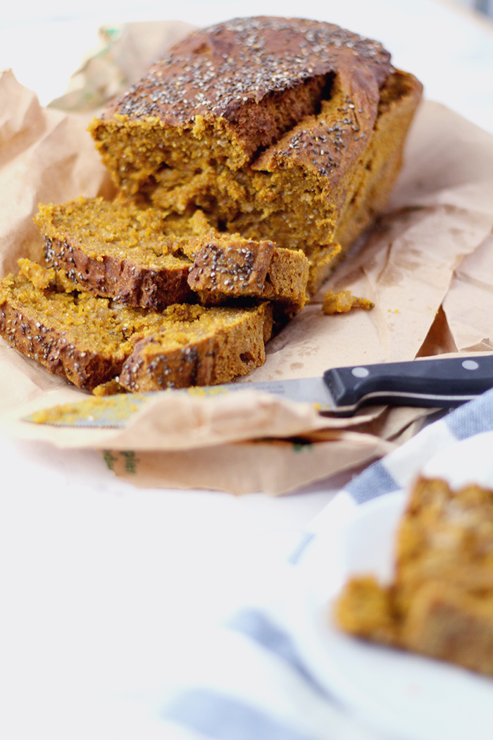 Kürbisbrot mit Chia-Samen