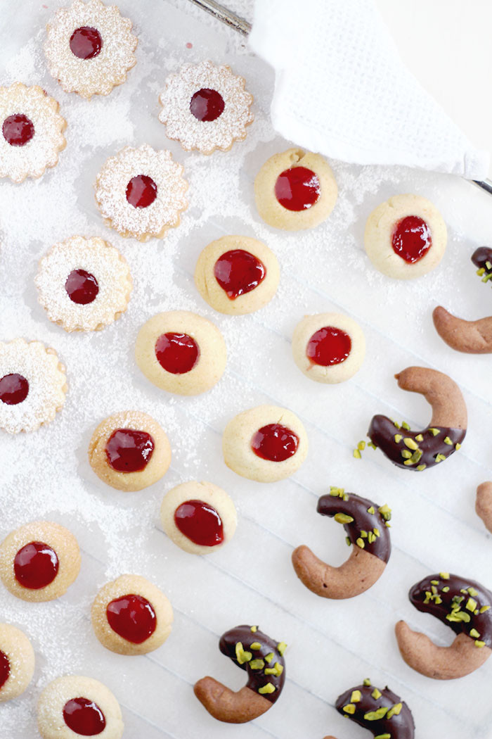 Schnelle Weihnachtsbäckerei: 1 Teig - 3 Sorten Kekse