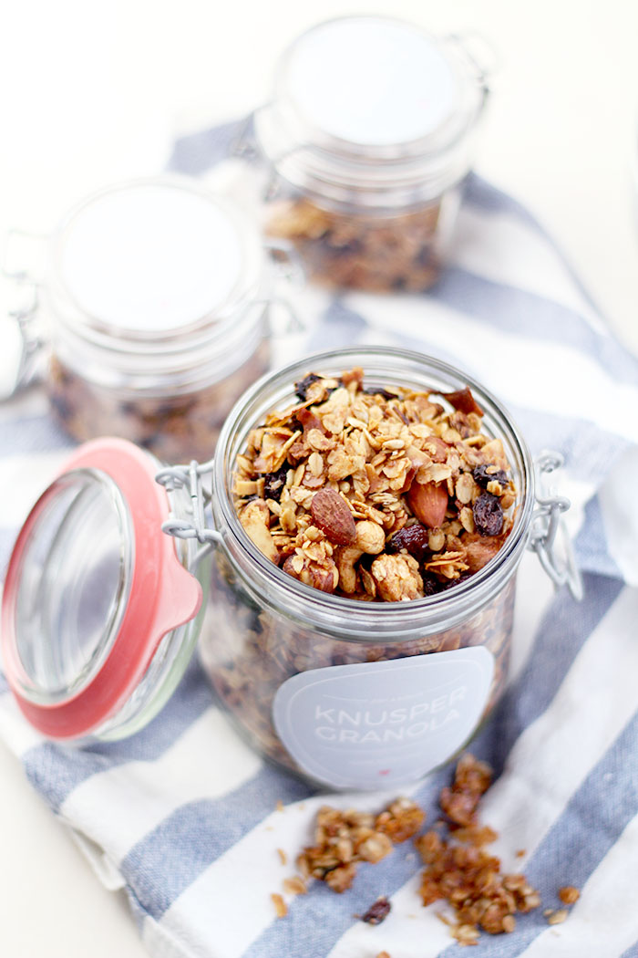 Geschenke aus der Küche - Knuspermüsli mit Kokos und Zimt