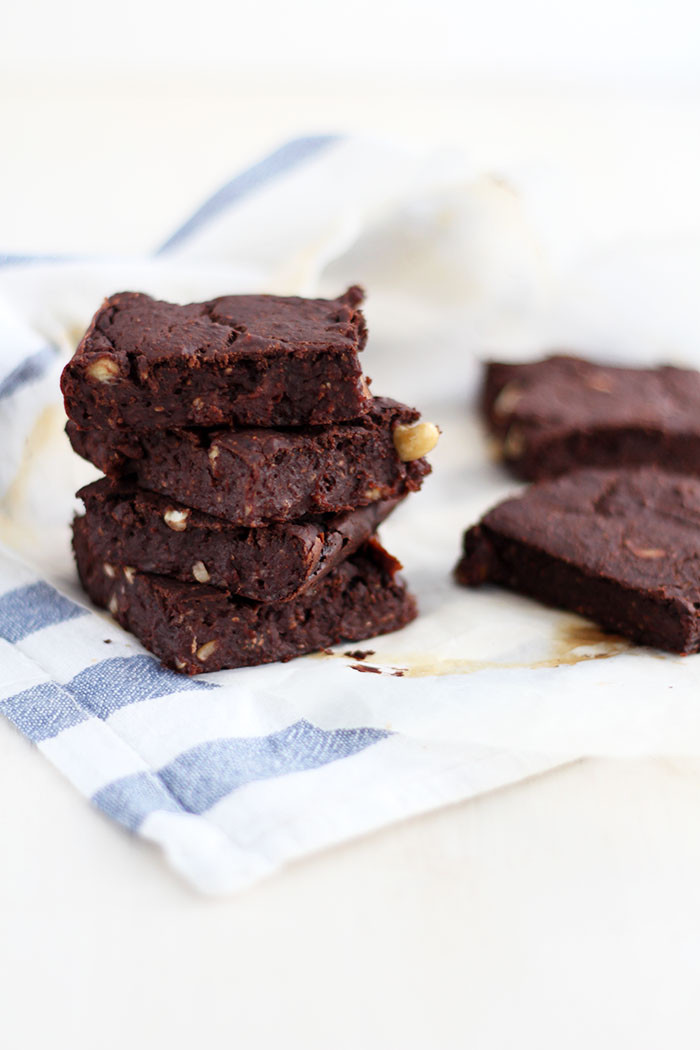 Vegane Brownies mit Kidneybohnen