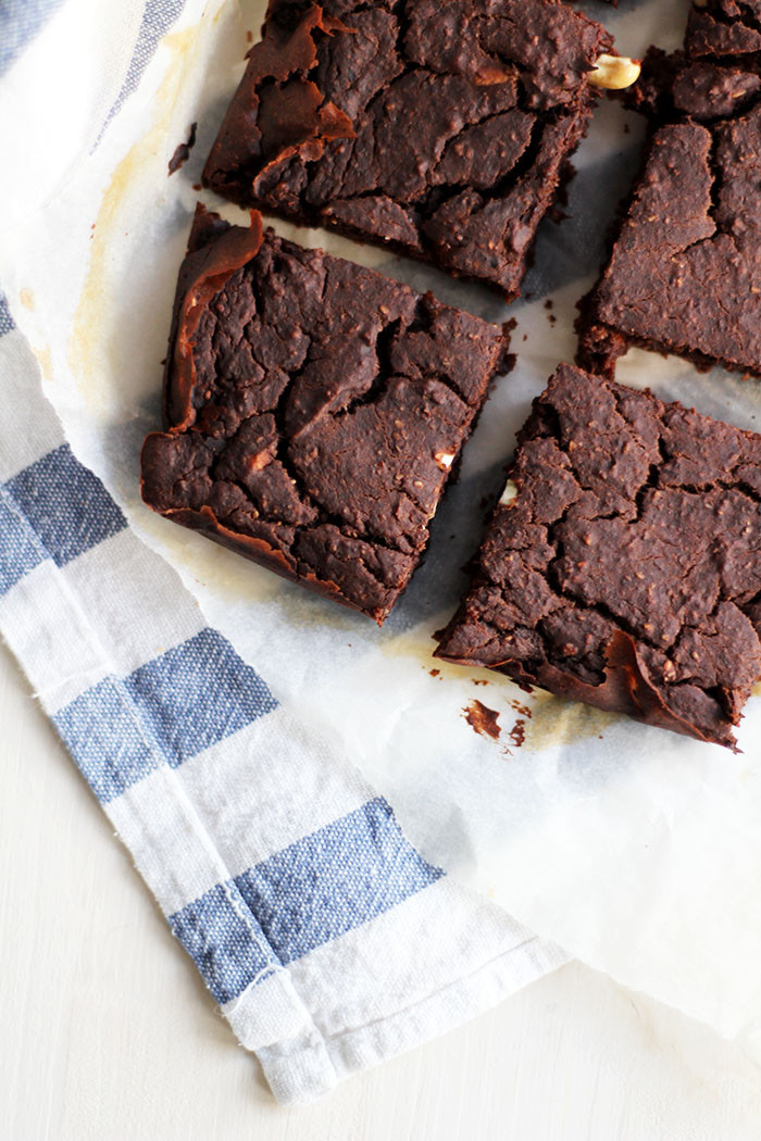 Vegane Brownies mit Kidneybohnen