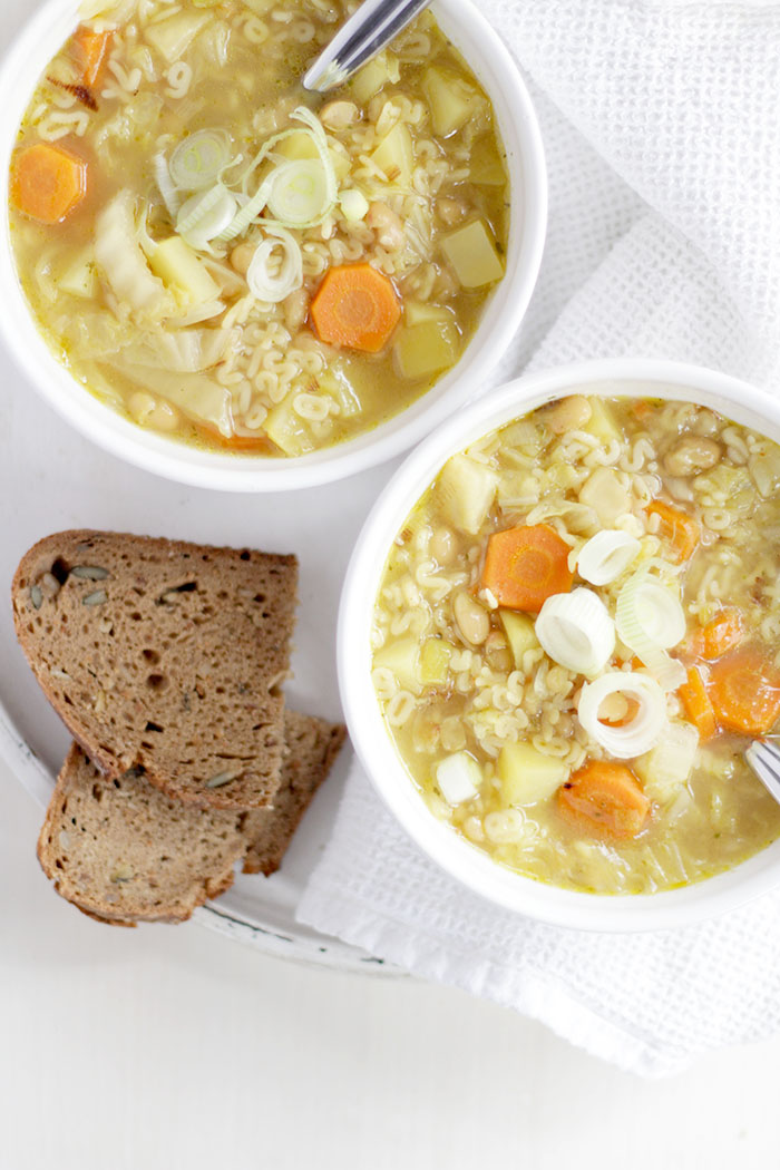 Minestrone mit Chinakohl