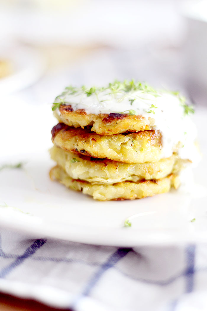 Vegane Zucchini Rösti