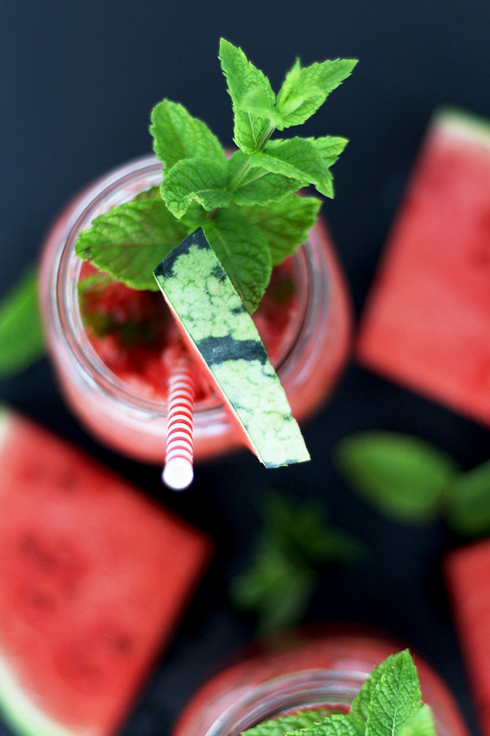 Wassermelone Minze Smoothie // provinzkindchen.com