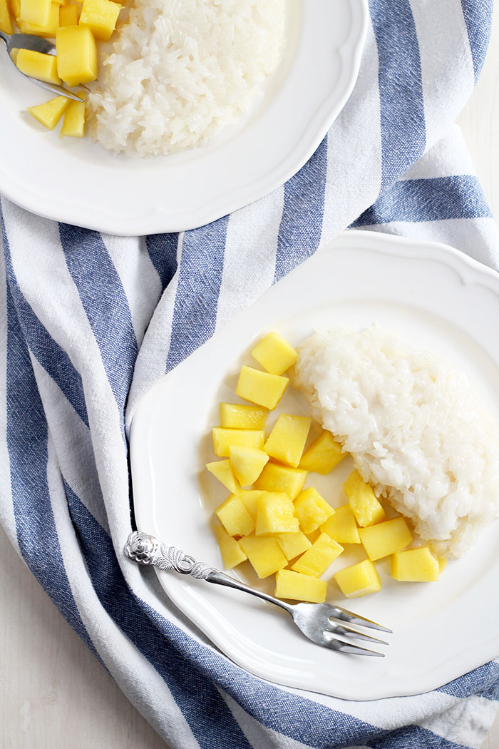 Sticky Rice mit Mango