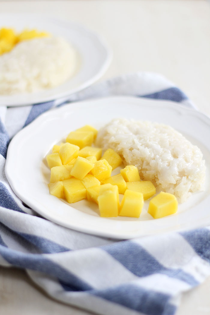 Sticky Rice mit Mango