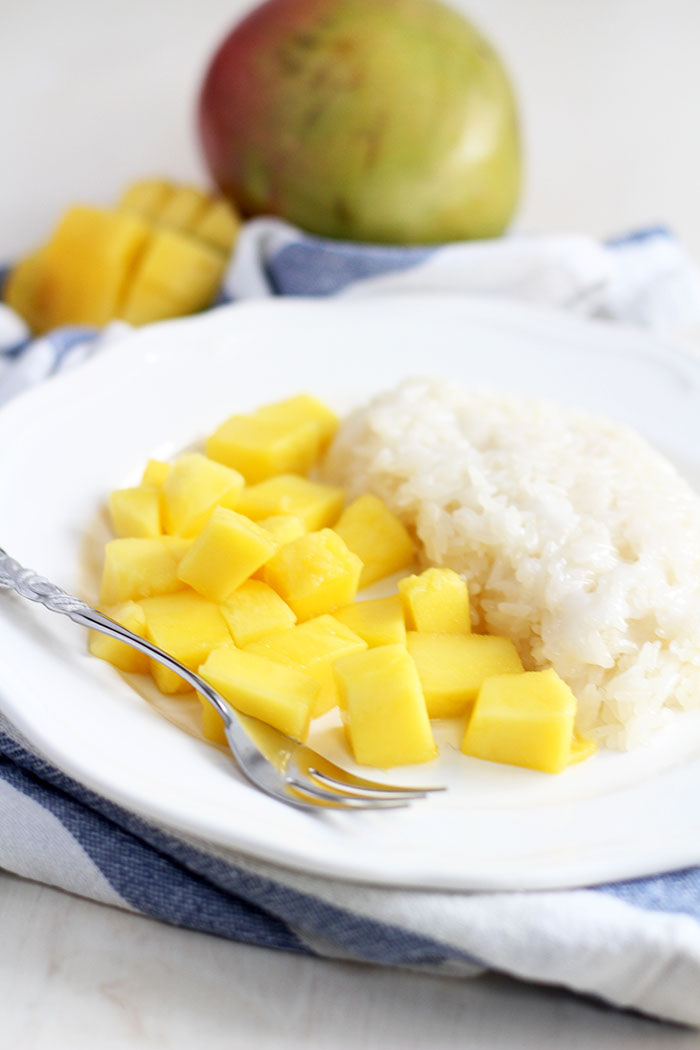 Sticky Rice mit Mango