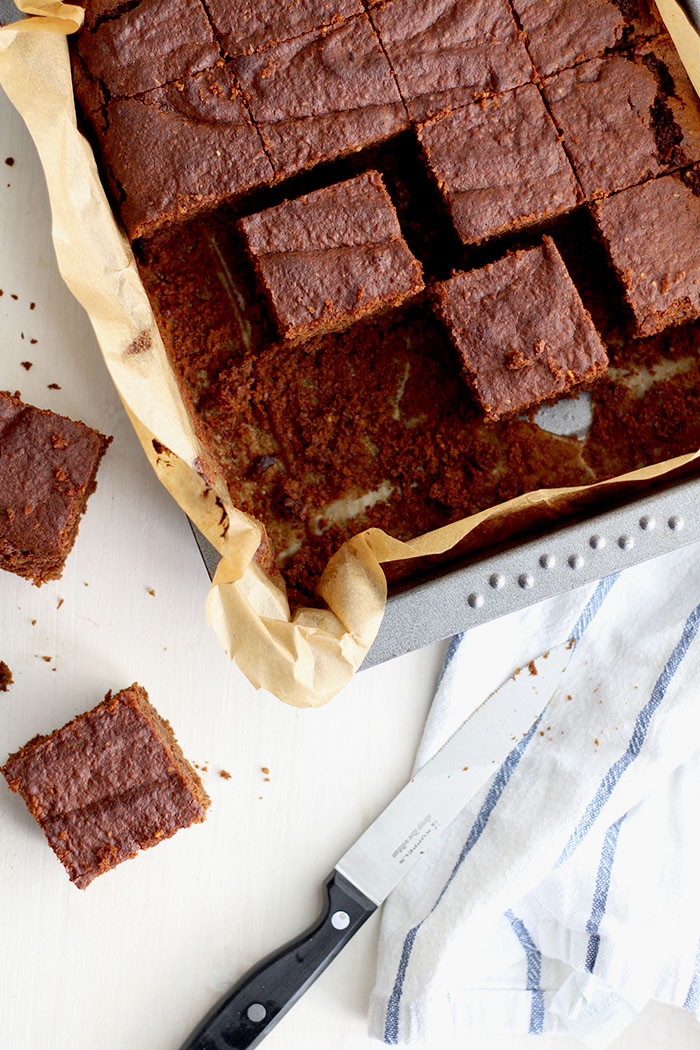 Saftige Kürbis Brownies - provinzkindchen