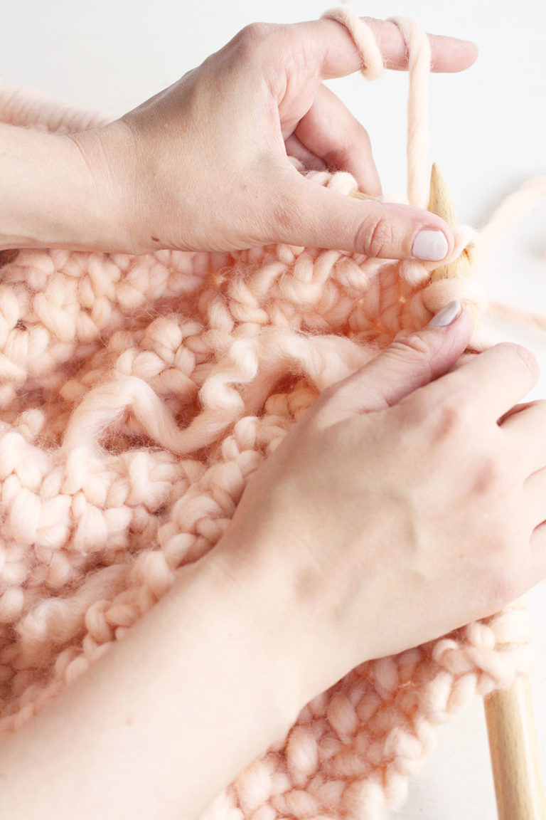 DIY Udon XXL Blanket + We Are Knitters Gewinnspiel provinzkindchen