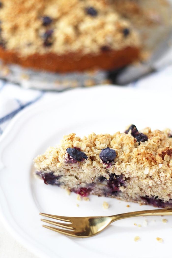 Blaubeerkuchen mit Streusel