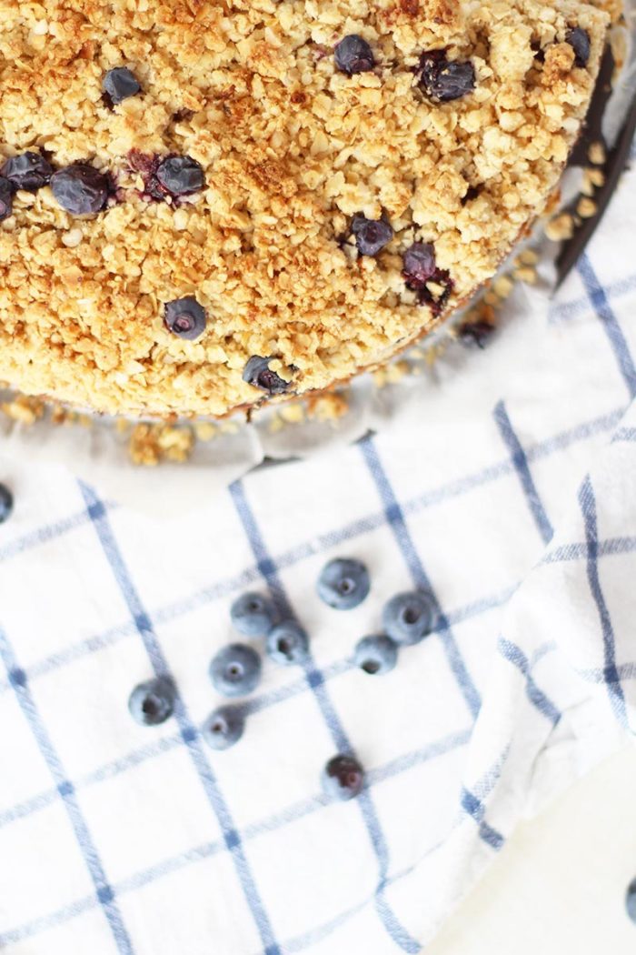 Rezept: Blaubeerkuchen mit Streusel