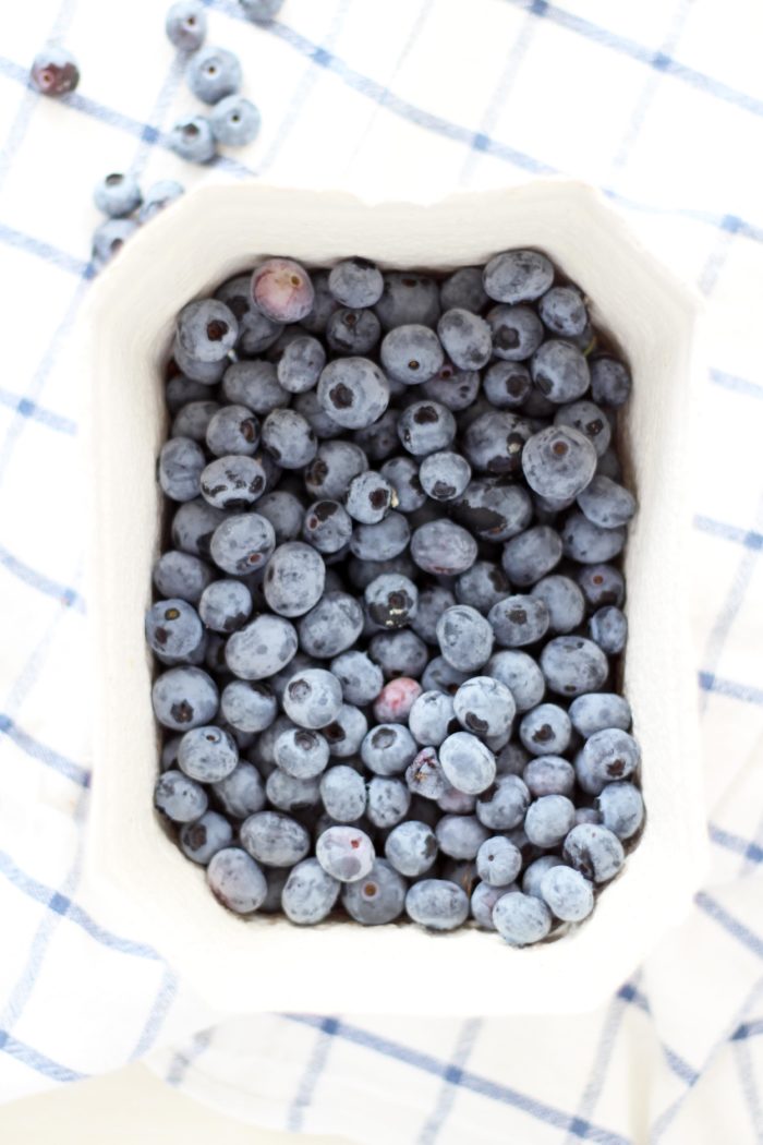 Blaubeerkuchen mit Streusel