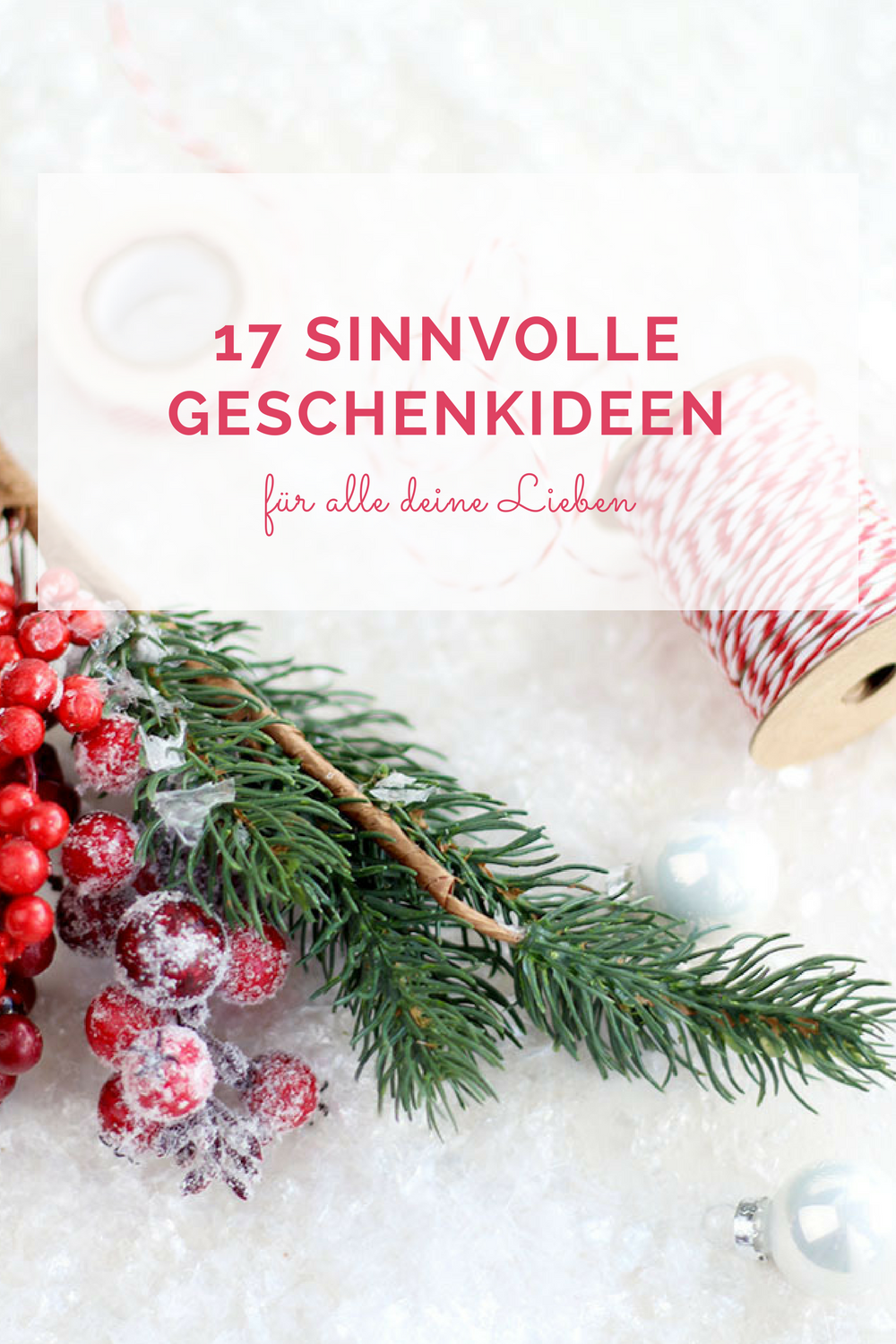 17 Sinnvolle Geschenkideen Fur Weihnachten Provinzkindchen