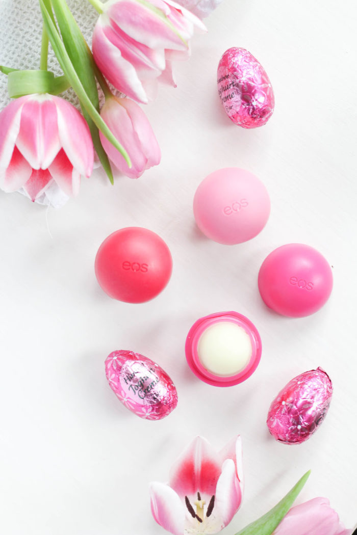 Osternest aus Germteig mit eos Lippenbalsam