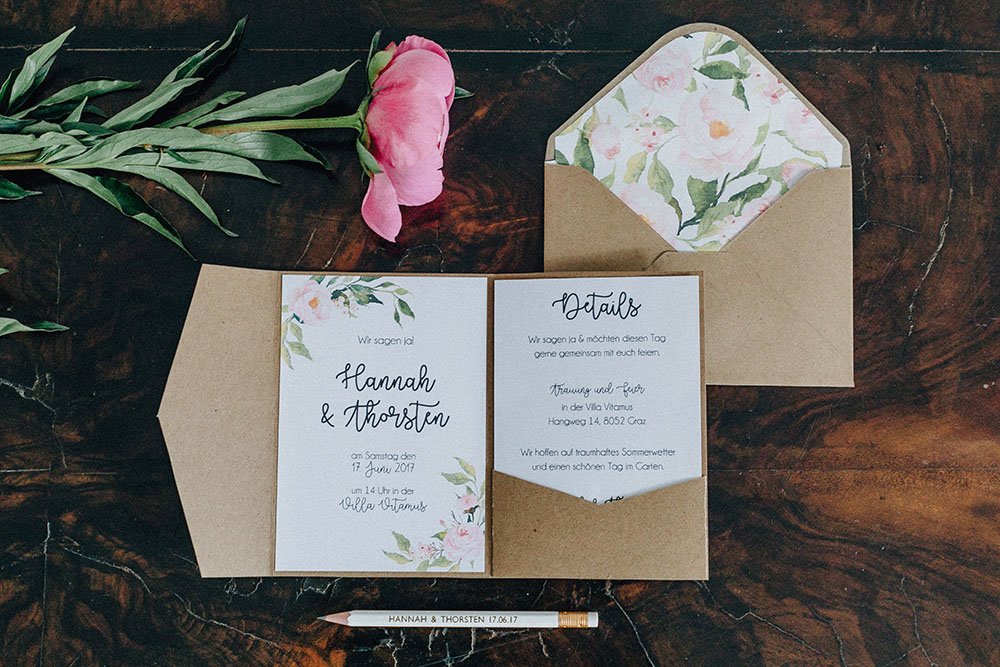 Hochzeitskarten Mit Pocketfolds Von Herzkarten Hochzeitsblog The