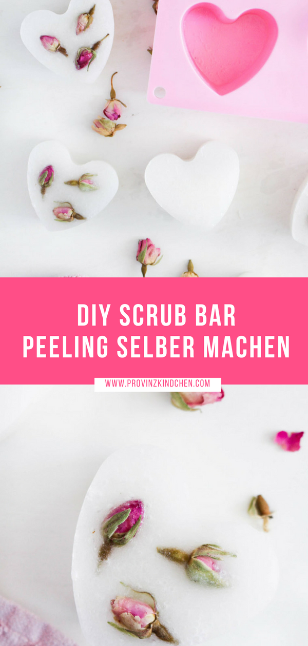 DIY Scrub Bar: Festes Peeling selber machen