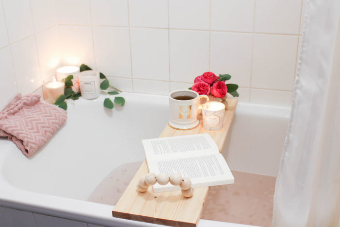 Metime mit Kneipp + DIY Badewannentablett