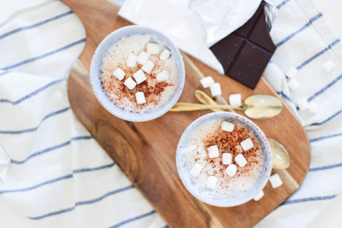 Schoko Kaffee mit Mini Marshmallows