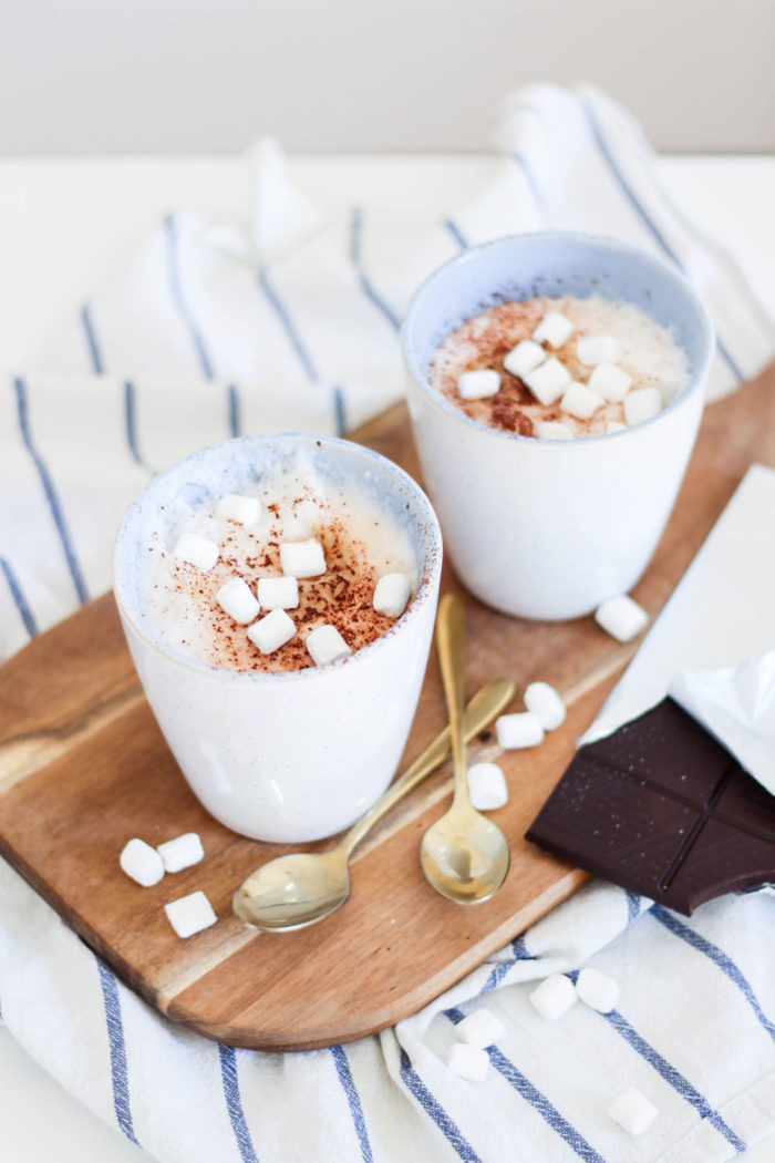 Schoko Kaffee mit Mini Marshmallows