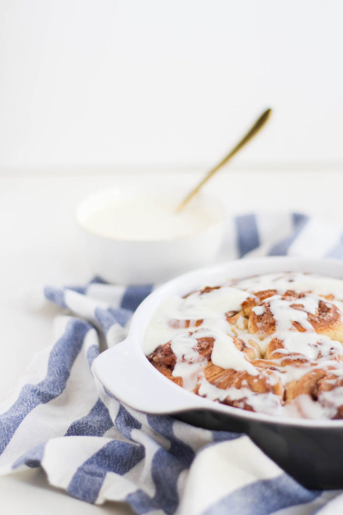 Zimtschnecken mit Frischkäse-Frosting