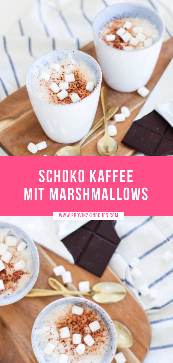 Schoko Kaffee mit Mini Marshmallows