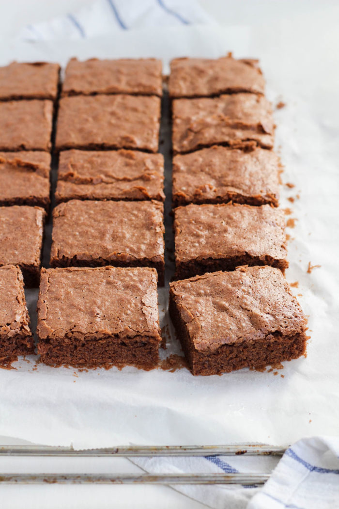 Super einfache saftige Schokobrownies 