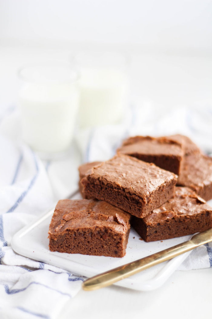 Super einfache saftige Schokobrownies 